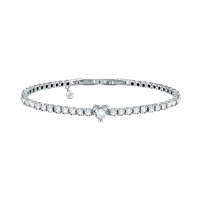 Bracciale Chiara Ferragni Donna DIAMOND HEART in Lega metallica Zirconia J19AUV16 - J19AUV16
